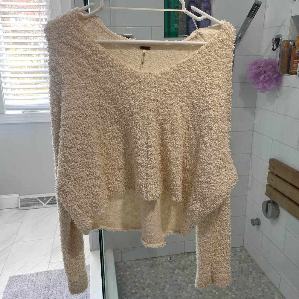 Free People crop sweater